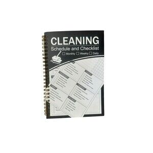 New cleaning organization organizer book for adhd